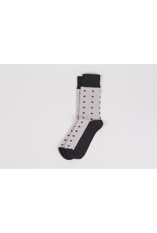 Grey Speckled Socks