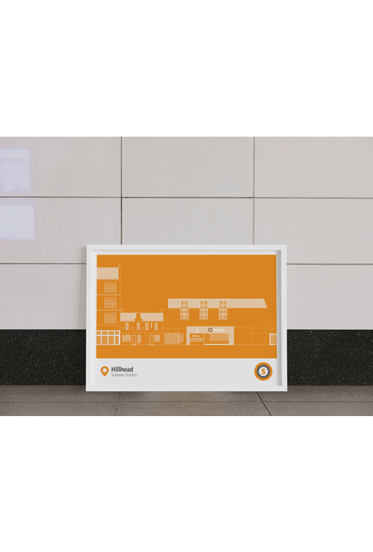 Glasgow Subway Prints