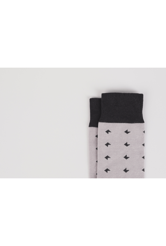 Grey Speckled Socks